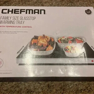 COPY - Chefman Family size Glass Top Warming Tray with Temperature Control